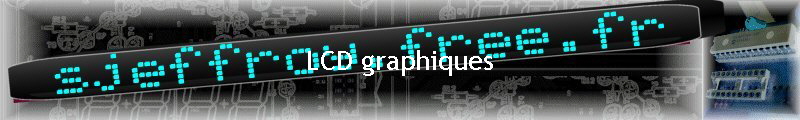 LCD graphiques